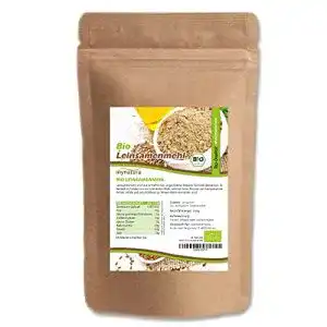 Leinsamenmehl Mynatura Bio 1000g I Entölt I Glutenfrei
