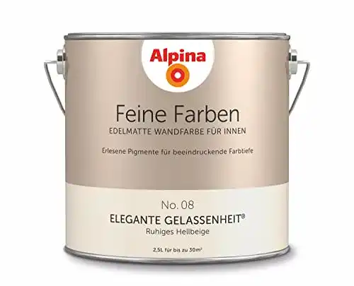Alpina-Farbe Alpina 2,5 L. Feine Farben, Farbwahl, edelmatt