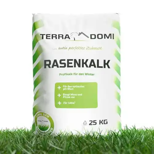 Algenkalk Terra Domi 25 kg Rasenkalk für Winter und Frühjahr