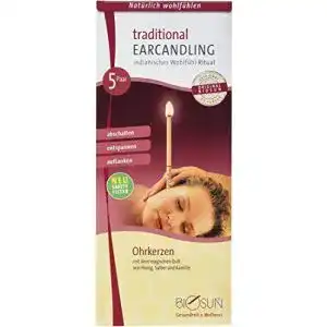 Ohrenkerze BIOSUN 10 Stück (5 Paar) Original traditional