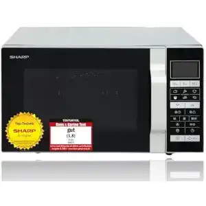 Mikrowelle ohne Drehteller SHARP R-860S 3-in-1 Mikrowelle