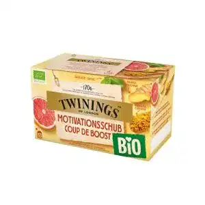 Twinings-Tee Twinings Bio Motivationsschub Kräuter-Tee, 40g