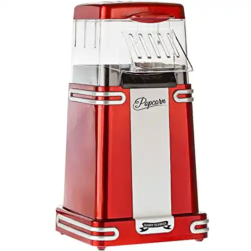 Popcornmaschine Gadgy ® Heissluft Retro Popcorn Maker