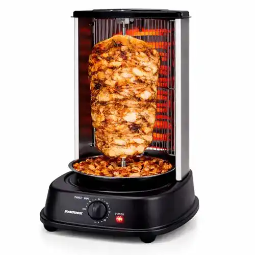 Die beste Dönergrill Syntrox Germany Chef Grill RO-2000W-21 L BSS 2026 Test Bestseller Dönergrill Syntrox Germany Chef Grill RO-2000W-21 L BSS