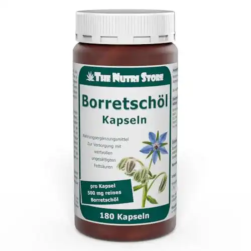 Borretschöl-Kapseln Borretschöl 500 mg Kapseln 180 Stk.