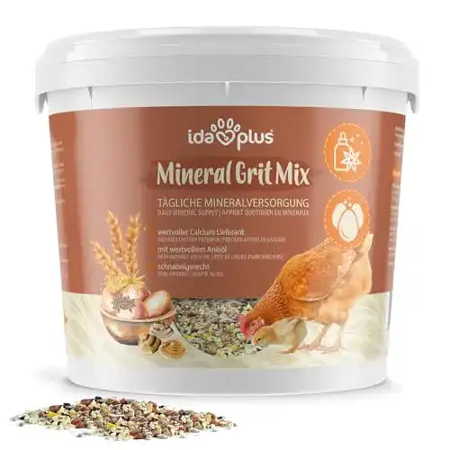 Futterkalk Ida Plus, Hühner-Mineral-Mix, 5 kg, mit Anis