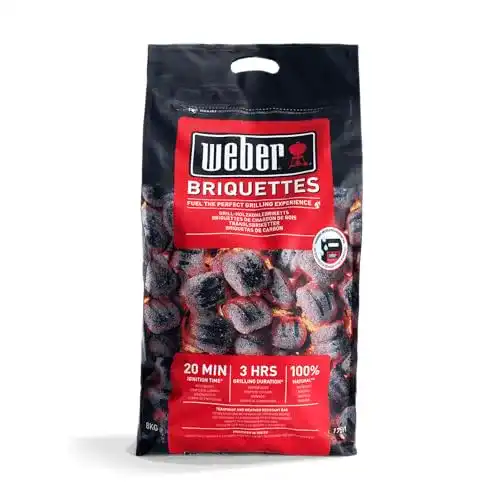 Grillkohle Weber 17591 Briketts 8kg