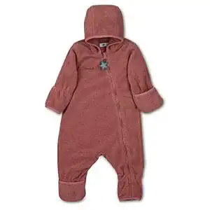Walkoverall Sterntaler Baby-Mädchen Overall, Hellrot Mel, 68