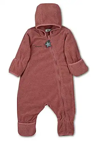 Walkoverall Sterntaler Baby-Mädchen Overall, Hellrot Mel, 68