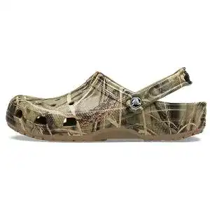 Clogs Crocs Unisex Erwachsene Classic Realtree V2, Khaki