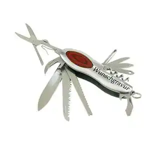 Taschenmesser mit Gravur polar-effekt Multifunktionsmesser Wood