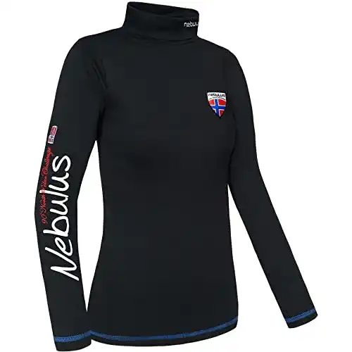 Skipullover Damen Nebulus Damen Rollkragenpullover Warmer