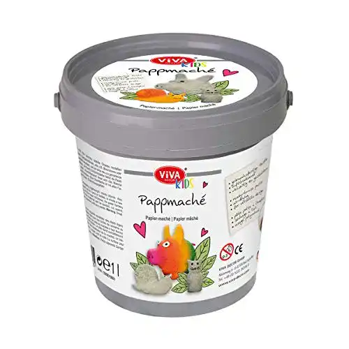 Die beste Pappmaché Viva Decor ® KIDS Pappmache Kinder, Eimer, 1 kg 2026 Test Bestseller Pappmaché Viva Decor ® KIDS Pappmache Kinder, Eimer, 1 kg