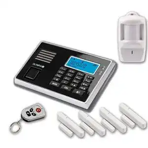 Alarmanlagen Olympia Premium Drahtloses GSM–Set 9061