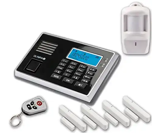Alarmanlagen Olympia Premium Drahtloses GSM–Set 9061