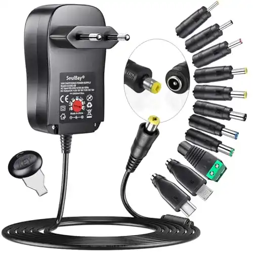 Universal-Netzteil SoulBay 3V-12V 36Watt AC/DC Adapter