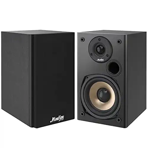 Die beste HiFi-Lautsprecher Moukey Passiver Lautsprecher Heimkino 2026 Test Bestseller HiFi-Lautsprecher Moukey Passiver Lautsprecher Heimkino