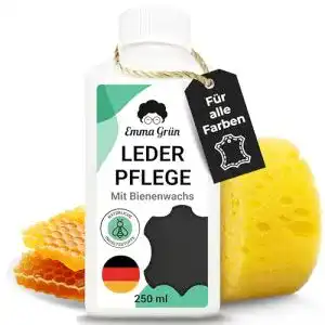 Lederpflege Emma Grün Leder Lotion mit Bienenwachs