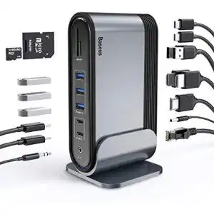 Thunderbolt-3-Dock Baseus Docking Station, Multifunktional