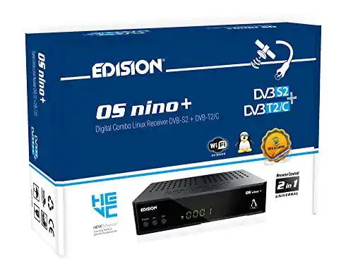Die beste Edision-Receiver Edision OS NINO+ Full HD Linux E2 Combo 2026 Test Bestseller Edision-Receiver Edision OS NINO+ Full HD Linux E2 Combo