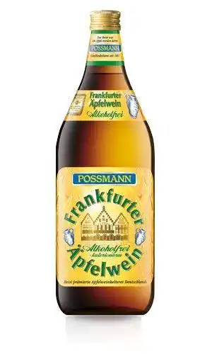 Possmann-Apfelwein Possmann Frankfurter Äpfelwein alkoholfrei 1l