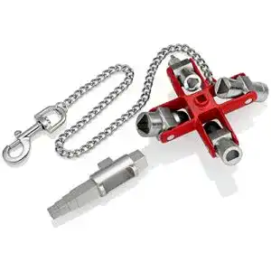 Universalschlüssel Gebäudetechnik Knipex “Bau” 90 mm