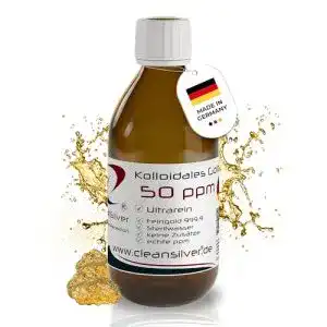 Kolloidales Gold CleanSilver 50ppm, 250ml