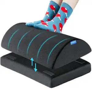 Ergonomische Fußstütze HUANUO, 2 optionale Ersatzbezüge