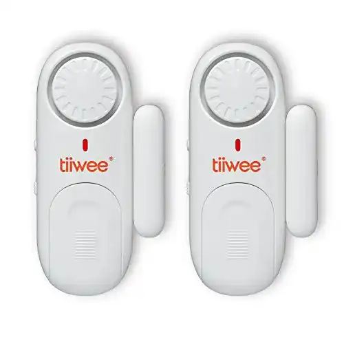 Fensteralarm tiiwee Türalarm 120 dB Einbruchschutz – 2er Set