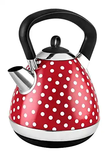 Retro-Wasserkocher Team Kalorik, 1,7 l Fassungsvermögen