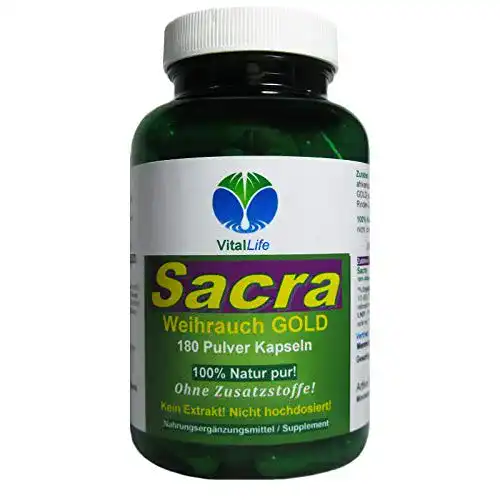Weihrauch-Kapseln VitalLife Weihrauch Boswellia Sacra GOLD