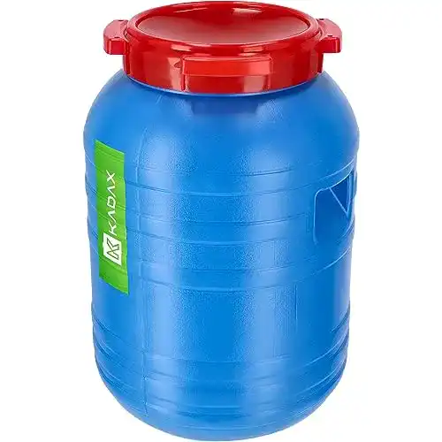 Kunststofffass KADAX Plastikfass, 30L Fass aus HDPE-Kunststoff