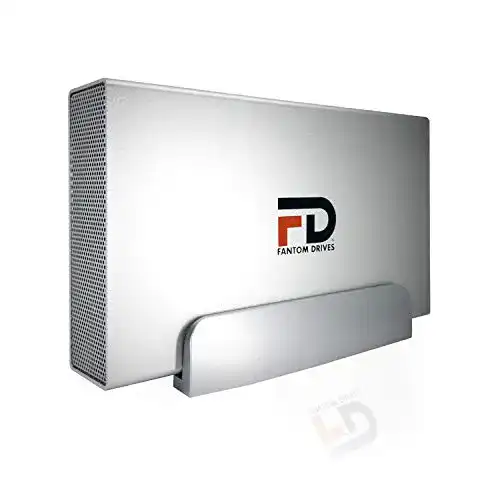 Externe Festplatte (12 TB) Fantom Drives Externe Festplatte Silber