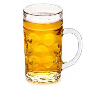 Maßkrug Lily’s Home Robuster Bierkrug Oktoberfest-Stil Noppen