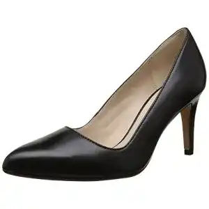 Pumps Clarks Damen Dalhart Sorbet, Schwarz (Black Leather), 42