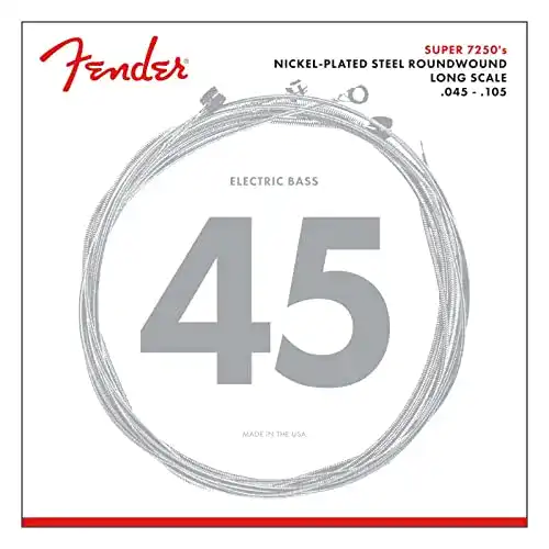 Die beste Bass-Saiten Fender 737250406 Saiten 7250M 2026 Test Bestseller Bass-Saiten Fender 737250406 Saiten 7250M