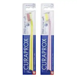 Zahnbürsten Curaprox CS3960 Handzahnbürste super soft, 2 Stück