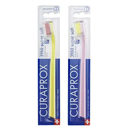 Zahnbürsten Curaprox CS3960 Handzahnbürste super soft, 2 Stück