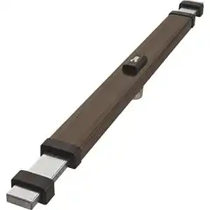 Panzerriegel ABUS PR2800 L1 mit Zylinder, braun