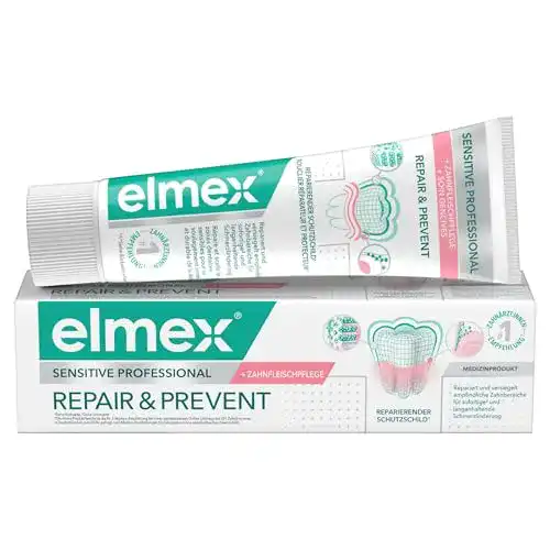 Die beste Zahnpasta für empfindliche Zähne ELMEX Sensitive Professional 2026 Test Bestseller Zahnpasta für empfindliche Zähne ELMEX Sensitive Professional