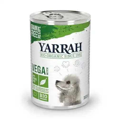 Die beste Vegetarisches Hundefutter Yarrah Bio Vega, 12 x 380 g 2026 Test Bestseller Vegetarisches Hundefutter Yarrah Bio Vega, 12 x 380 g