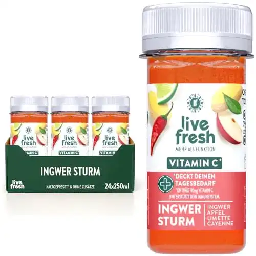 Ingwer-Shot LiveFresh GmbH & Co. KG LiveFresh Wellness SHOT