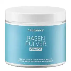 Basenpulver tri.balance Orange 300 g – 1er Pack I Pro I Mit Zink