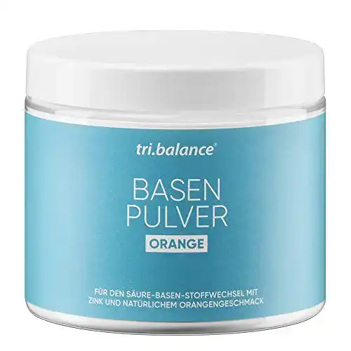 Basenpulver tri.balance Orange 300 g – 1er Pack I Pro I Mit Zink
