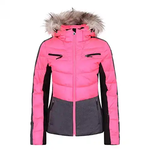 Skijacken ICEPEAK Damen Cathy Jacke, Himbeere, 36.0