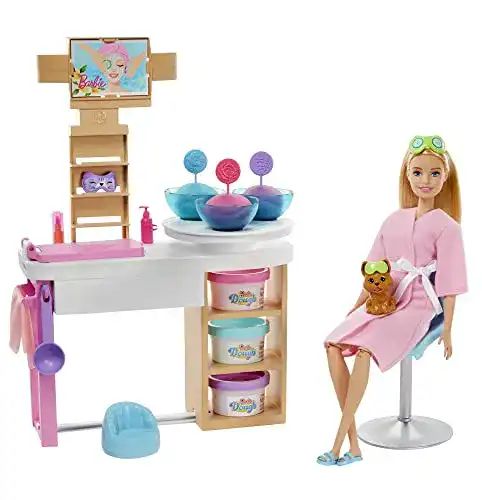 Die beste Barbie-Puppe Barbie GJR84 Wellness Gesichtsmasken Spielset 2026 Test Bestseller Barbie-Puppe Barbie GJR84 Wellness Gesichtsmasken Spielset