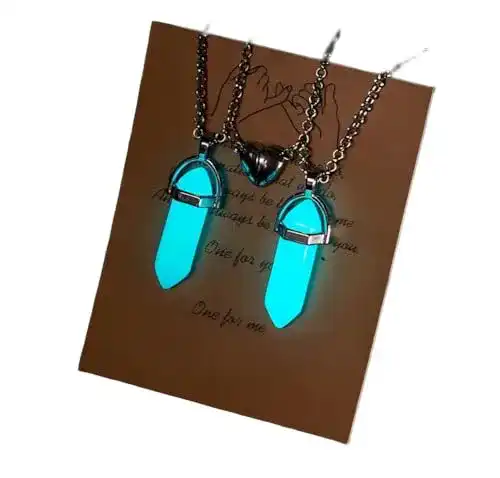 Die beste Bergkristall-Kette MIVY Bergkristall Kette, 2 Stücke Blau Leuchtend 2026 Test Bestseller Bergkristall-Kette MIVY Bergkristall Kette, 2 Stücke Blau Leuchtend