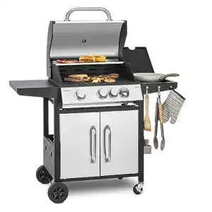 Klarstein-Gasgrill Klarstein Tomahawk 3.1 S Gasgrill, 3 Brenner
