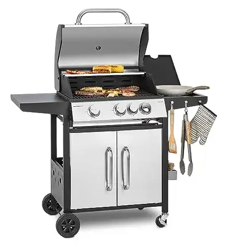 Klarstein-Gasgrill Klarstein Tomahawk 3.1 S Gasgrill, 3 Brenner