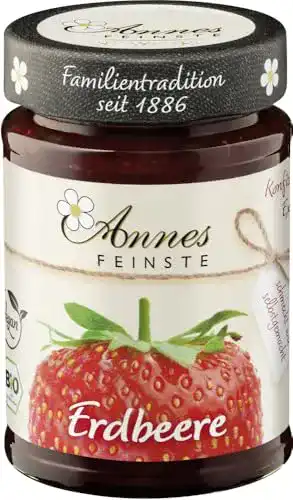 Erdbeermarmelade Annes Feinste Konfitüre extra (1 x 225 gr)